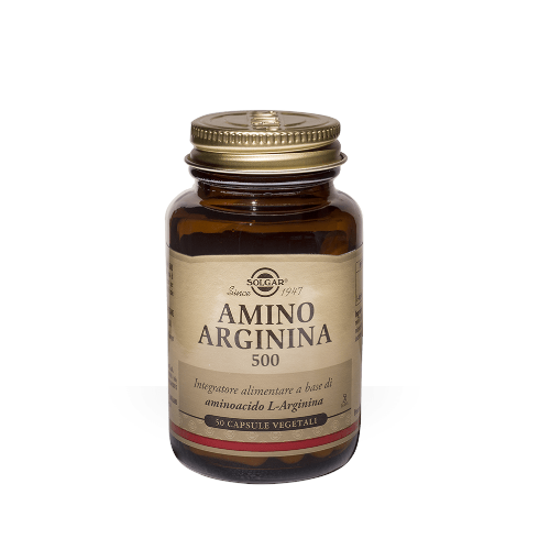 solgar amino arginina 500 50 capsule vegetali