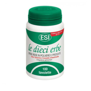 esi le dieci erbe 100 tavolette