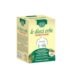 esi le dieci erbe digestion no acid 60 tavolette