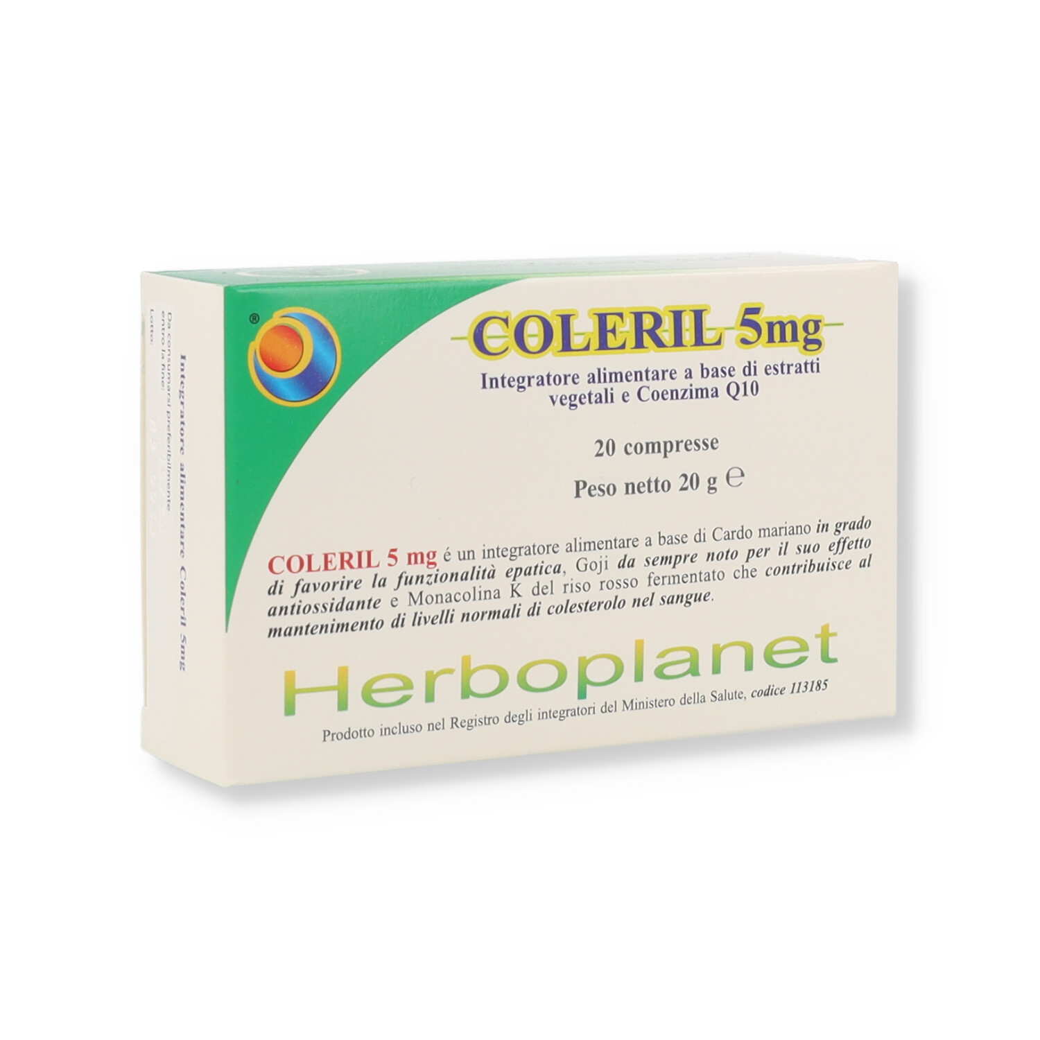 COLERIL 5MG 20 COMPRESSE