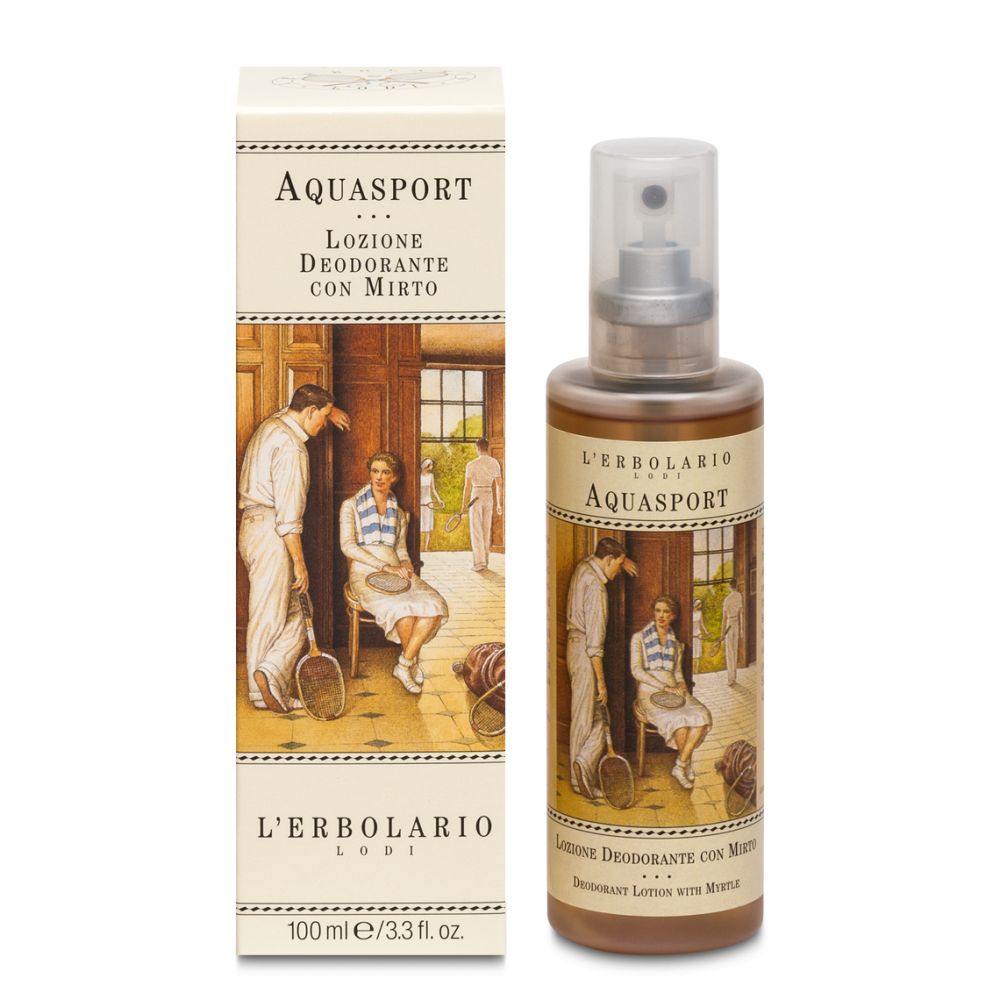 Aquasport Lozione Deodorante con Mirto