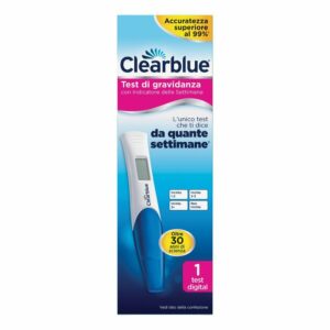 clearblue test di gravidanza con indicatore delle settimane 1 pezzo