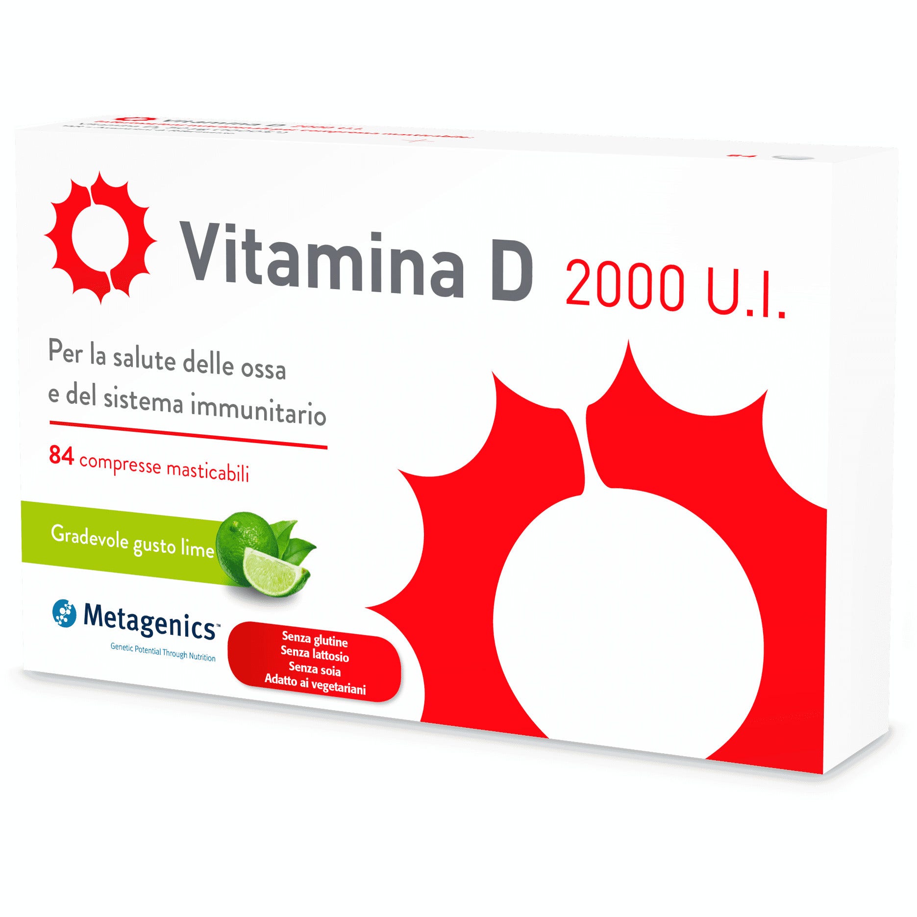 VITAMINA D 2000 UI 84 COMPRESSE