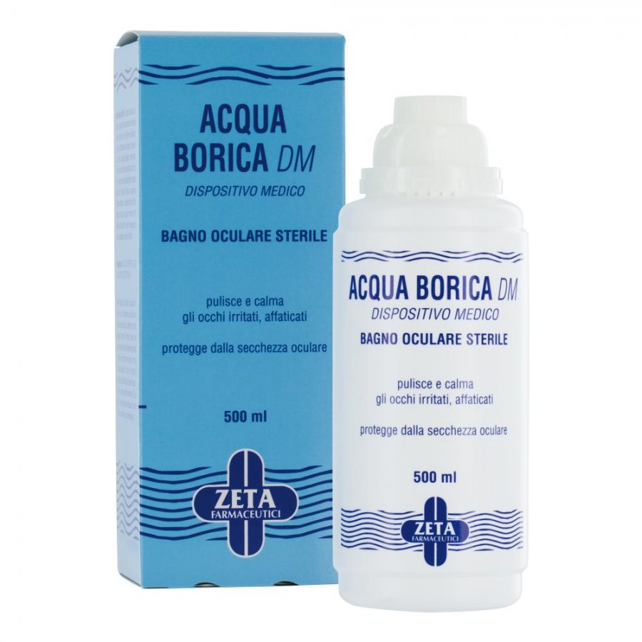 acqua borica bagno oculale sterile