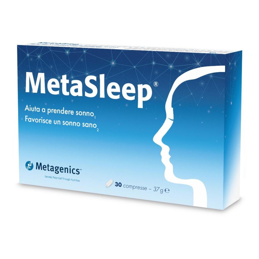 Metasleep melatonina 1 mg 30 compresse