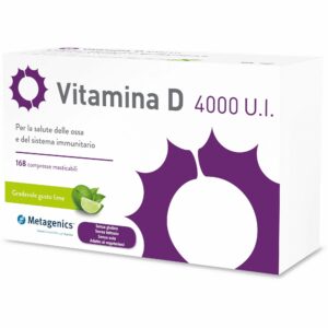 VITAMINA D 4000 UI 168 COMPRESSE MASTICABILI