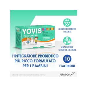YOVIS BAMBINI FLACONCINI FRAGOLA 10X10ML