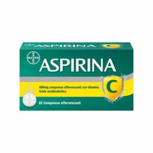 ASPIRINA C 10CPR EFF 400+240MG