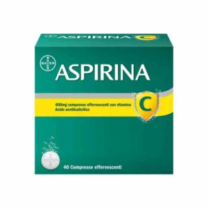 ASPIRINA C 40CPR EFF 400+240MG